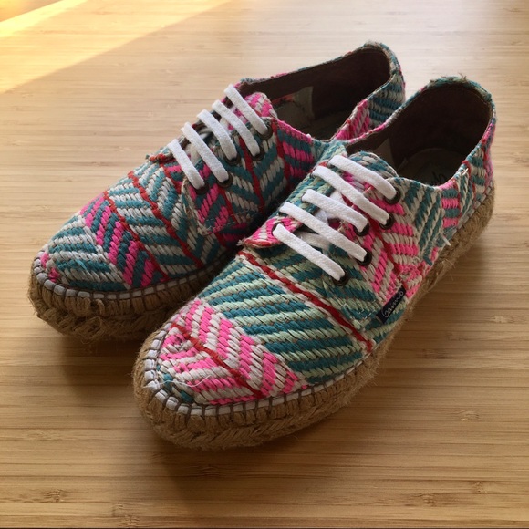 Gaimo Woven Platform Espadrilles - Multi (35/5) - Picture 2 of 10
